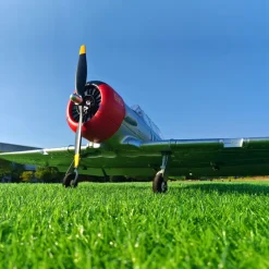 ✨🔄 Upgraded! Dynam AT-6 Texan V3 4S RC Warbird Plane 1400mm Wingspan w/ 3 Flaps