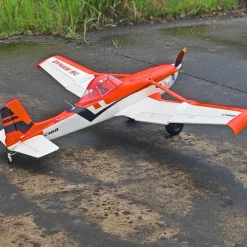 ✨🔄 Upgraded! Dynam Cessna 188 Crop Duster V2 Orange 4S STOL RC Scale Plane 1.5m w/ Rubber Wheel