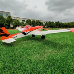 ✨🔄 Upgraded! Dynam Cessna 188 Crop Duster V2 Orange 4S STOL RC Scale Plane 1.5m w/ Rubber Wheel