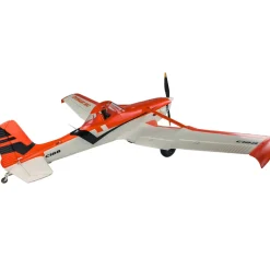 ✨🔄 Upgraded! Dynam Cessna 188 Crop Duster V2 Orange 4S STOL RC Scale Plane 1.5m w/ Rubber Wheel