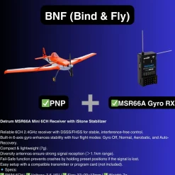 ✨🔄 Upgraded! Dynam Cessna 188 Crop Duster V2 Orange 4S STOL RC Scale Plane 1.5m w/ Rubber Wheel