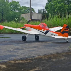 ✨🔄 Upgraded! Dynam Cessna 188 Crop Duster V2 Orange 4S STOL RC Scale Plane 1.5m w/ Rubber Wheel