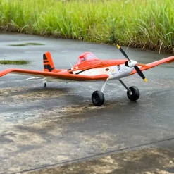 ✨🔄 Upgraded! Dynam Cessna 188 Crop Duster V2 Orange 4S STOL RC Scale Plane 1.5m w/ Rubber Wheel