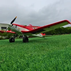 ✨🔄 Upgraded! Dynam Cessna 188 Crop Duster V2 Red 4S STOL RC Scale Plane 1.5m w/ Rubber Wheel