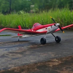 ✨🔄 Upgraded! Dynam Cessna 188 Crop Duster V2 Red 4S STOL RC Scale Plane 1.5m w/ Rubber Wheel