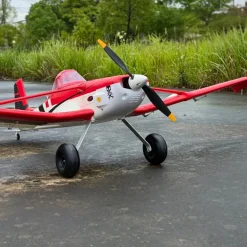 ✨🔄 Upgraded! Dynam Cessna 188 Crop Duster V2 Red 4S STOL RC Scale Plane 1.5m w/ Rubber Wheel