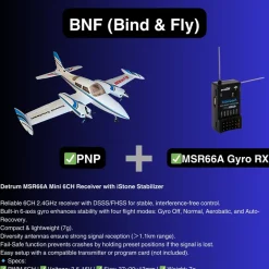 ✨🔄 Upgraded! Dynam Cessna 310 Grand Cruiser V3 Blue 4S Twin Motor RC Scale Plane 1300mm 51