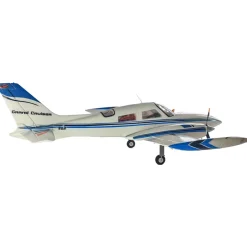 ✨🔄 Upgraded! Dynam Cessna 310 Grand Cruiser V3 Blue 4S Twin Motor RC Scale Plane 1300mm 51