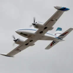 ✨🔄 Upgraded! Dynam Cessna 310 Grand Cruiser V3 Blue 4S Twin Motor RC Scale Plane 1300mm 51