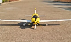 ✨🔄 Upgraded! Dynam Cirrus SR22 V3 Trainer 3S/4S Yellow RC Beginner Scale Plane 1.4m w/ Flaps