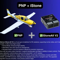 ✨🔄 Upgraded! Dynam Cirrus SR22 V3 Trainer 3S/4S Yellow RC Beginner Scale Plane 1.4m w/ Flaps