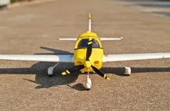 ✨🔄 Upgraded! Dynam Cirrus SR22 V3 Trainer 3S/4S Yellow RC Beginner Scale Plane 1.4m w/ Flaps