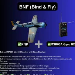 ✨🔄 Upgraded! Dynam Focke Wulf FW-190 V3 4S RC Warbird Plane 1300mm w/ Flaps
