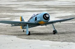 ✨🔄 Upgraded! Dynam Focke Wulf FW-190 V3 4S RC Warbird Plane 1300mm w/ Flaps
