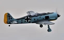 ✨🔄 Upgraded! Dynam Focke Wulf FW-190 V3 4S RC Warbird Plane 1300mm w/ Flaps