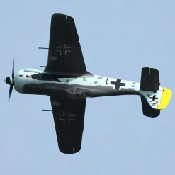 ✨🔄 Upgraded! Dynam Focke Wulf FW-190 V3 4S RC Warbird Plane 1300mm w/ Flaps