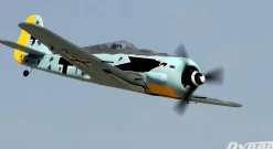 ✨🔄 Upgraded! Dynam Focke Wulf FW-190 V3 4S RC Warbird Plane 1300mm w/ Flaps