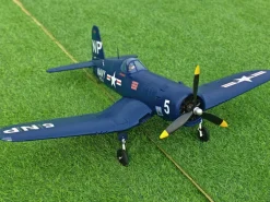 ✨🔄 Upgraded! Dynam F4U Corsair V3 4S RC Warbird Plane 1300mm w/ Flaps