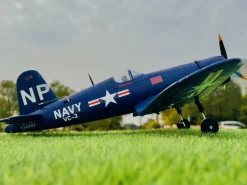✨🔄 Upgraded! Dynam F4U Corsair V3 4S RC Warbird Plane 1300mm w/ Flaps