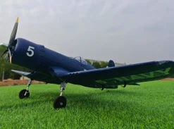 ✨🔄 Upgraded! Dynam F4U Corsair V3 4S RC Warbird Plane 1300mm w/ Flaps