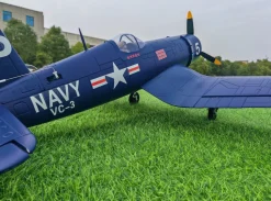 ✨🔄 Upgraded! Dynam F4U Corsair V3 4S RC Warbird Plane 1300mm w/ Flaps