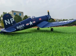 ✨🔄 Upgraded! Dynam F4U Corsair V3 4S RC Warbird Plane 1300mm w/ Flaps