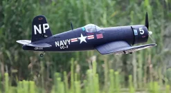 ✨🔄 Upgraded! Dynam F4U Corsair V3 4S RC Warbird Plane 1300mm w/ Flaps