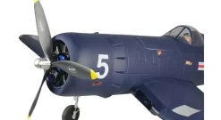 ✨🔄 Upgraded! Dynam F4U Corsair V3 4S RC Warbird Plane 1300mm w/ Flaps
