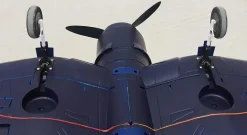 ✨🔄 Upgraded! Dynam F4U Corsair V3 4S RC Warbird Plane 1300mm w/ Flaps