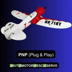 ✨🔄 Upgraded! Dynam Gee Bee Y V2 Sport 3D Aerobatic 4S RC Plane 1300mm Wingspan