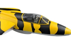 ✨🔄 Upgraded! Dynam Hawker Hunter 4S 70mm 12-Blade RC Beginner EDF Jet w/ Flaps