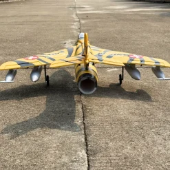 ✨🔄 Upgraded! Dynam Hawker Hunter 4S 70mm 12-Blade RC Beginner EDF Jet w/ Flaps