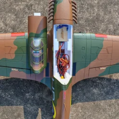 ✨🔄 Upgraded! Dynam Hawker Hurricane V3 4S RC Warbird Plane 1250mm w/ Flaps
