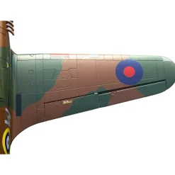 ✨🔄 Upgraded! Dynam Hawker Hurricane V3 4S RC Warbird Plane 1250mm w/ Flaps
