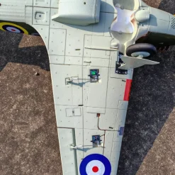 ✨🔄 Upgraded! Dynam Hawker Hurricane V3 4S RC Warbird Plane 1250mm w/ Flaps