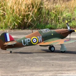 ✨🔄 Upgraded! Dynam Hawker Hurricane V3 4S RC Warbird Plane 1250mm w/ Flaps
