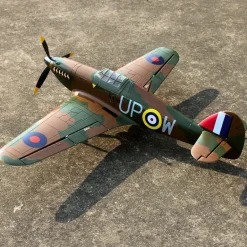 ✨🔄 Upgraded! Dynam Hawker Hurricane V3 4S RC Warbird Plane 1250mm w/ Flaps