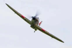 ✨🔄 Upgraded! Dynam Hawker Hurricane V3 4S RC Warbird Plane 1250mm w/ Flaps
