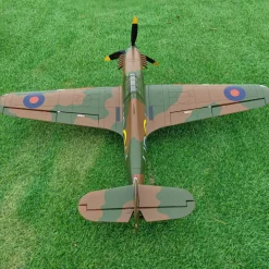 ✨🔄 Upgraded! Dynam Hawker Hurricane V3 4S RC Warbird Plane 1250mm w/ Flaps