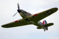 ✨🔄 Upgraded! Dynam Hawker Hurricane V3 4S RC Warbird Plane 1250mm w/ Flaps