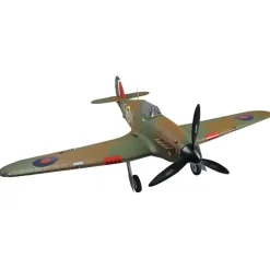 ✨🔄 Upgraded! Dynam Hawker Hurricane V3 4S RC Warbird Plane 1250mm w/ Flaps