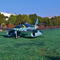 ✨🔄 Upgraded! Dynam Messerschmitt Me-262 V3 6S 12-Blade Twin 70mm EDF Jet 1.5m w/ Flaps