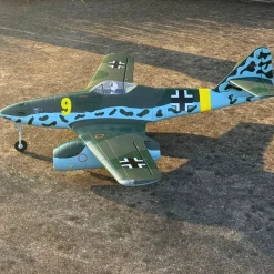 ✨🔄 Upgraded! Dynam Messerschmitt Me-262 V3 6S 12-Blade Twin 70mm EDF Jet 1.5m w/ Flaps