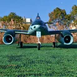 ✨🔄 Upgraded! Dynam Messerschmitt Me-262 V3 6S 12-Blade Twin 70mm EDF Jet 1.5m w/ Flaps
