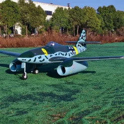 ✨🔄 Upgraded! Dynam Messerschmitt Me-262 V3 6S 12-Blade Twin 70mm EDF Jet 1.5m w/ Flaps