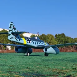 ✨🔄 Upgraded! Dynam Messerschmitt Me-262 V3 6S 12-Blade Twin 70mm EDF Jet 1.5m w/ Flaps