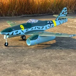 ✨🔄 Upgraded! Dynam Messerschmitt Me-262 V3 6S 12-Blade Twin 70mm EDF Jet 1.5m w/ Flaps