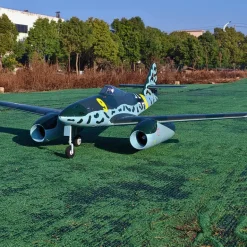 ✨🔄 Upgraded! Dynam Messerschmitt Me-262 V3 6S 12-Blade Twin 70mm EDF Jet 1.5m w/ Flaps
