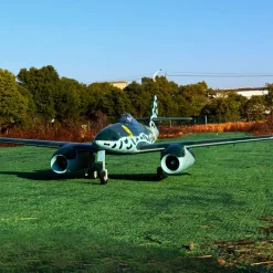 ✨🔄 Upgraded! Dynam Messerschmitt Me-262 V3 6S 12-Blade Twin 70mm EDF Jet 1.5m w/ Flaps