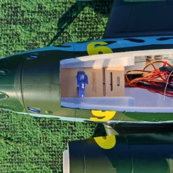 ✨🔄 Upgraded! Dynam Messerschmitt Me-262 V3 6S 12-Blade Twin 70mm EDF Jet 1.5m w/ Flaps